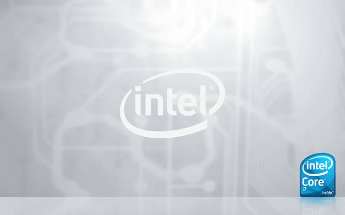 Intel, официальный, Бренд, логотип