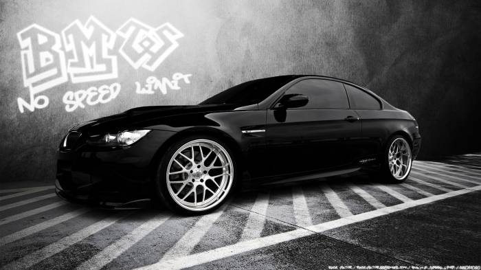 bmw, машина, черная машина, need for speed, nfs, граффити