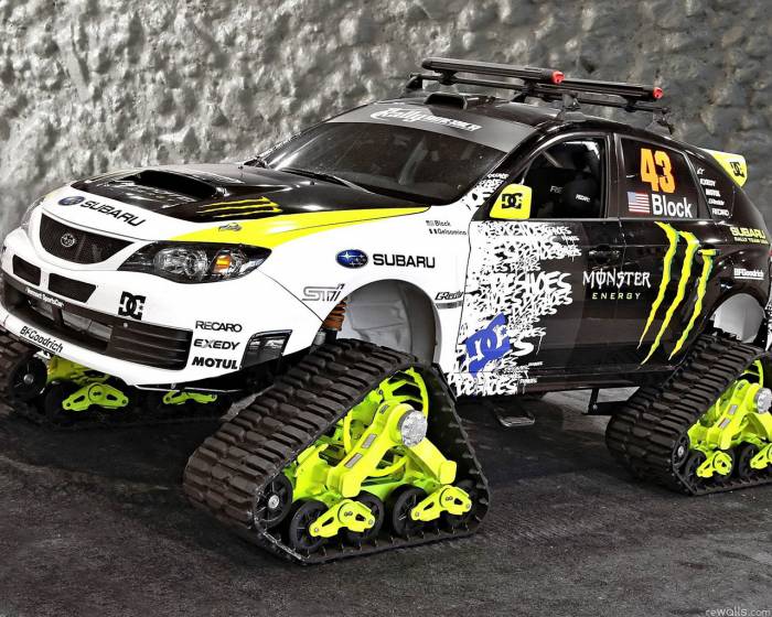 subaru, снегоход, снег, субару