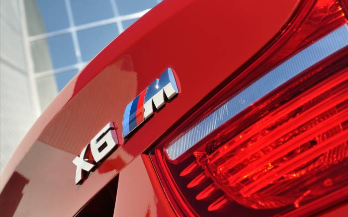 bmw x6, красная бмв