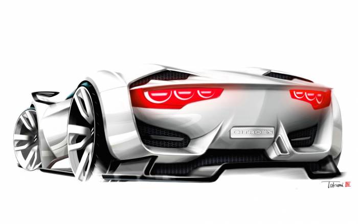 Наброски, концепт, citroën, новинки, авто
